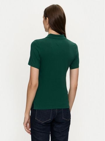 Tommy Hilfiger - Áo polo tay ngắn nữ 1985 Slim Pique Polo