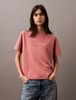 Calvin Klein - Áo phông tay ngắn nữ CK Relaxed Standard Logo Crewneck Tee
