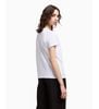 Armani Exchange - Áo thun thời trang nữ Ax Boyfit short sleeve t-shirt white
