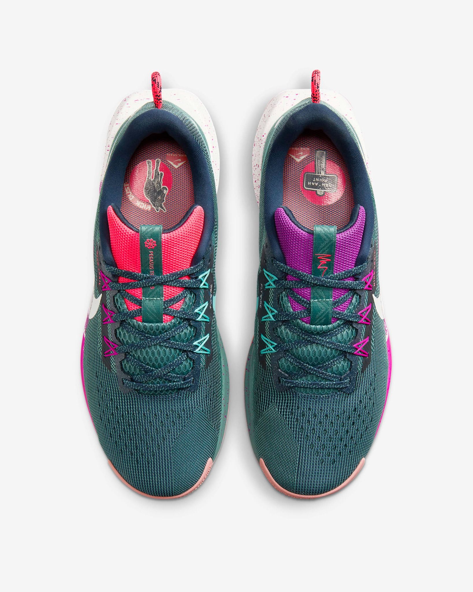Nike - Giày chạy bộ thể thao Nam Reactx Pegasus Trail 5 Shoes