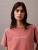 Calvin Klein - Áo phông tay ngắn nữ CK Relaxed Standard Logo Crewneck Tee