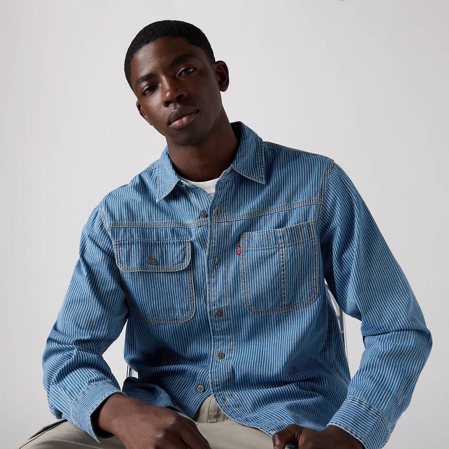Levi's - Áo sơ mi tay dài nam Men's Long-Sleeve Auburn Worker Shirt