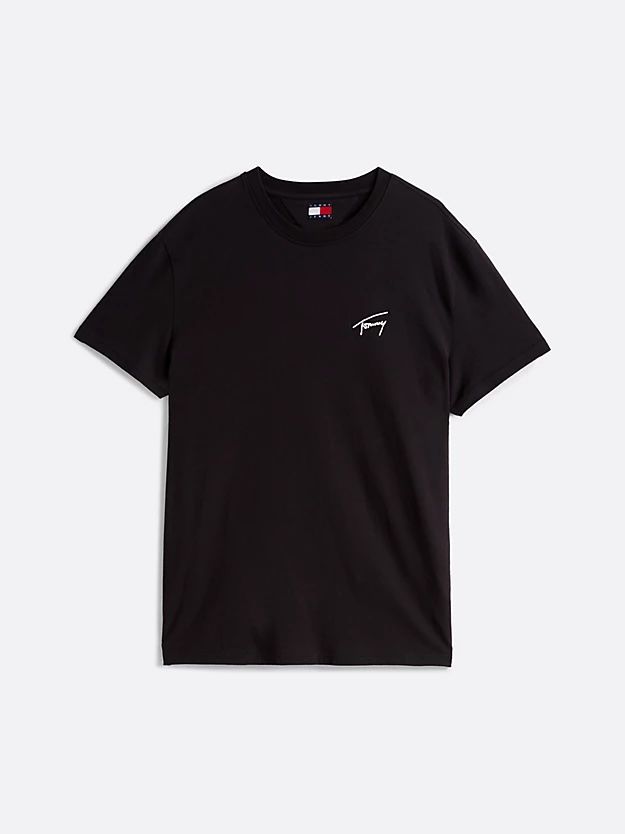 Tommy Hilfiger - Áo thun tay ngắn nam Signature Logo Embroidery T-Shirt
