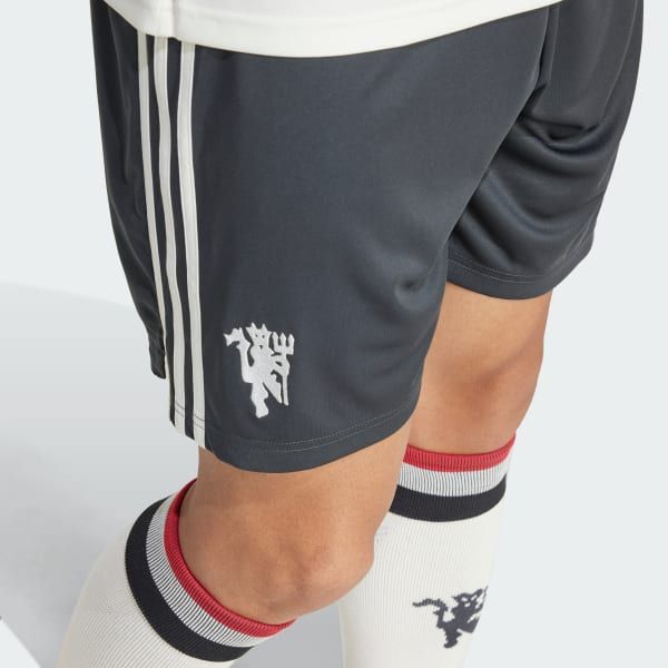 adidas - Quần ngắn đá banh Nam Manchester United 24/25 Third Shorts Football