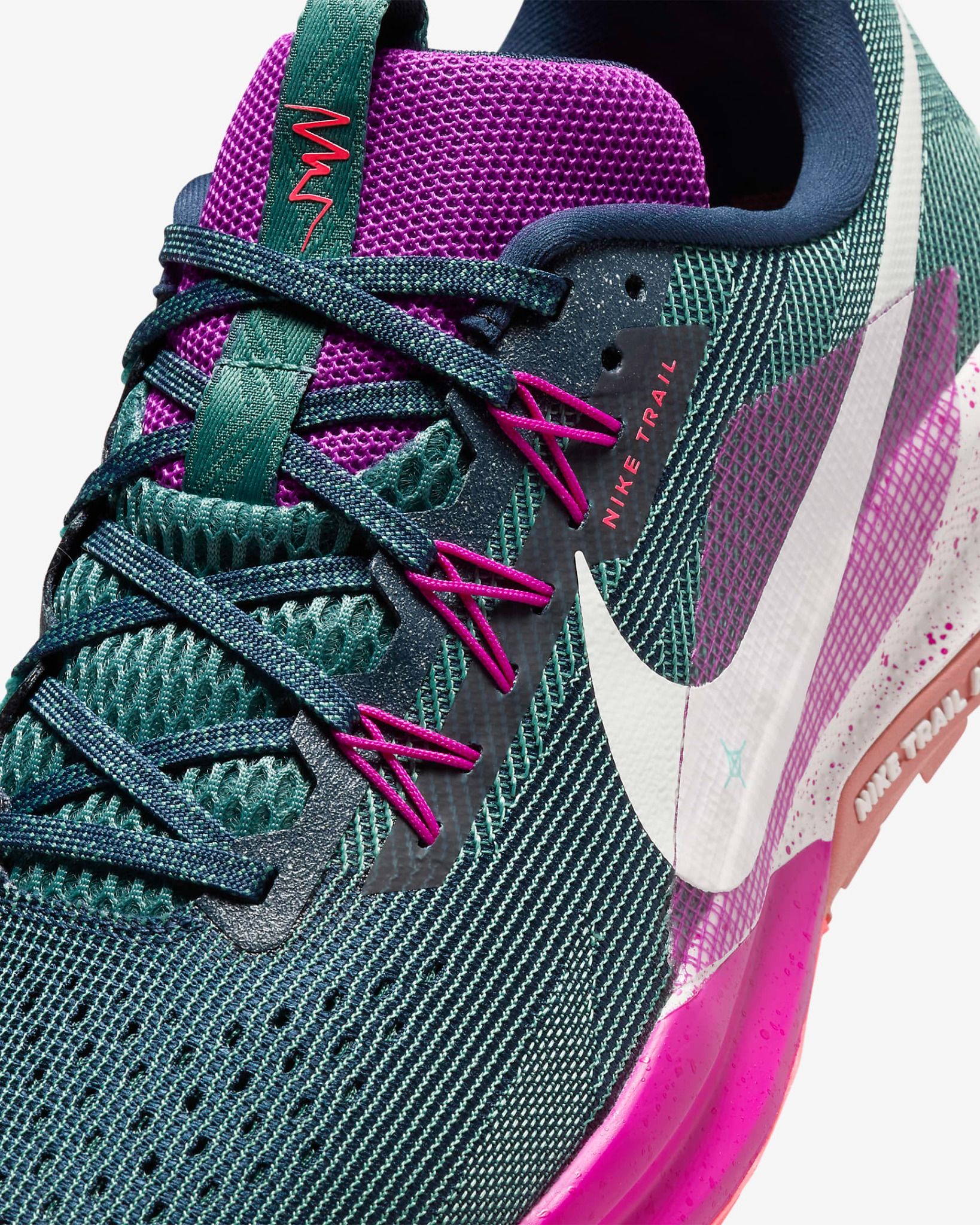 Nike - Giày chạy bộ thể thao Nam Reactx Pegasus Trail 5 Shoes