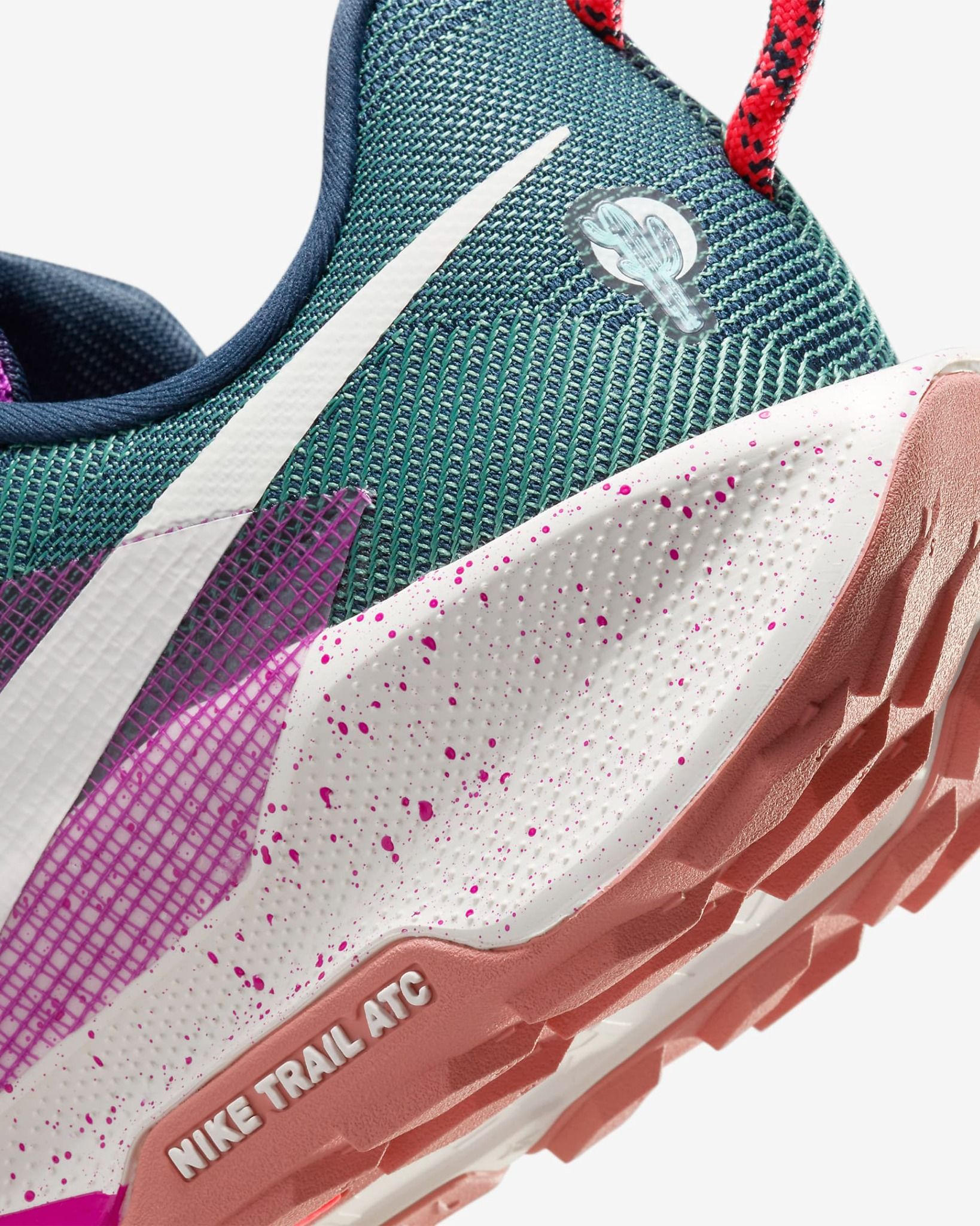 Nike - Giày chạy bộ thể thao Nam Reactx Pegasus Trail 5 Shoes