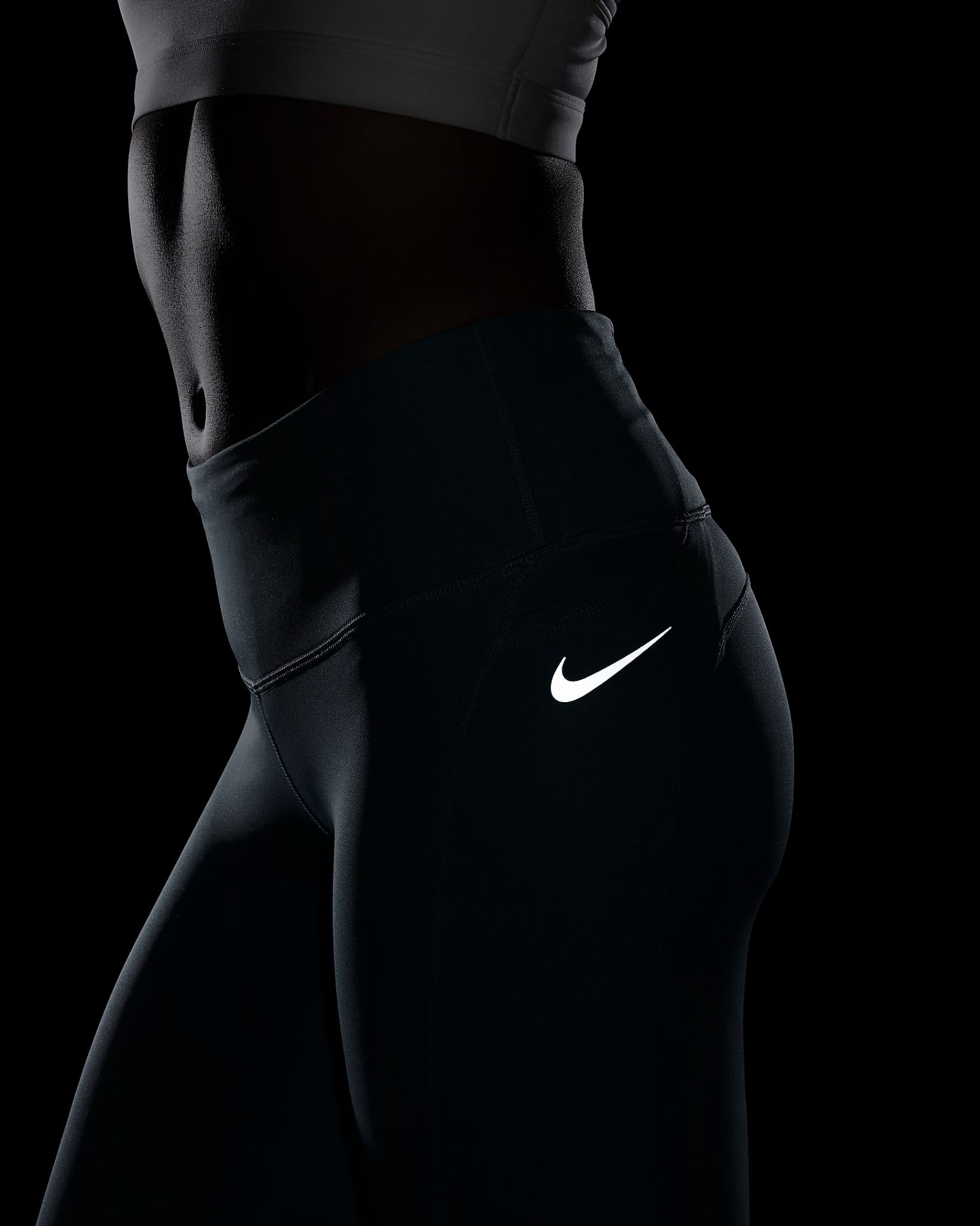 Nike - Quần dài thể thao Nữ Epic Fast Women's Mid-Rise Running Leggings