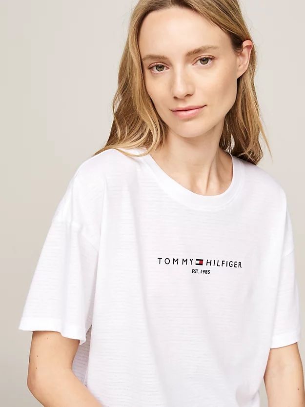 Tommy Hilfiger - Áo tay ngắn nữ Sport TH Cool Relaxed T-Shirt