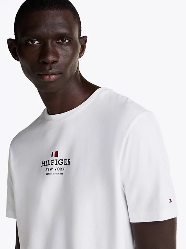 Tommy Hilfiger - Áo thun tay ngắn nam Logo Crew Neck T-Shirt