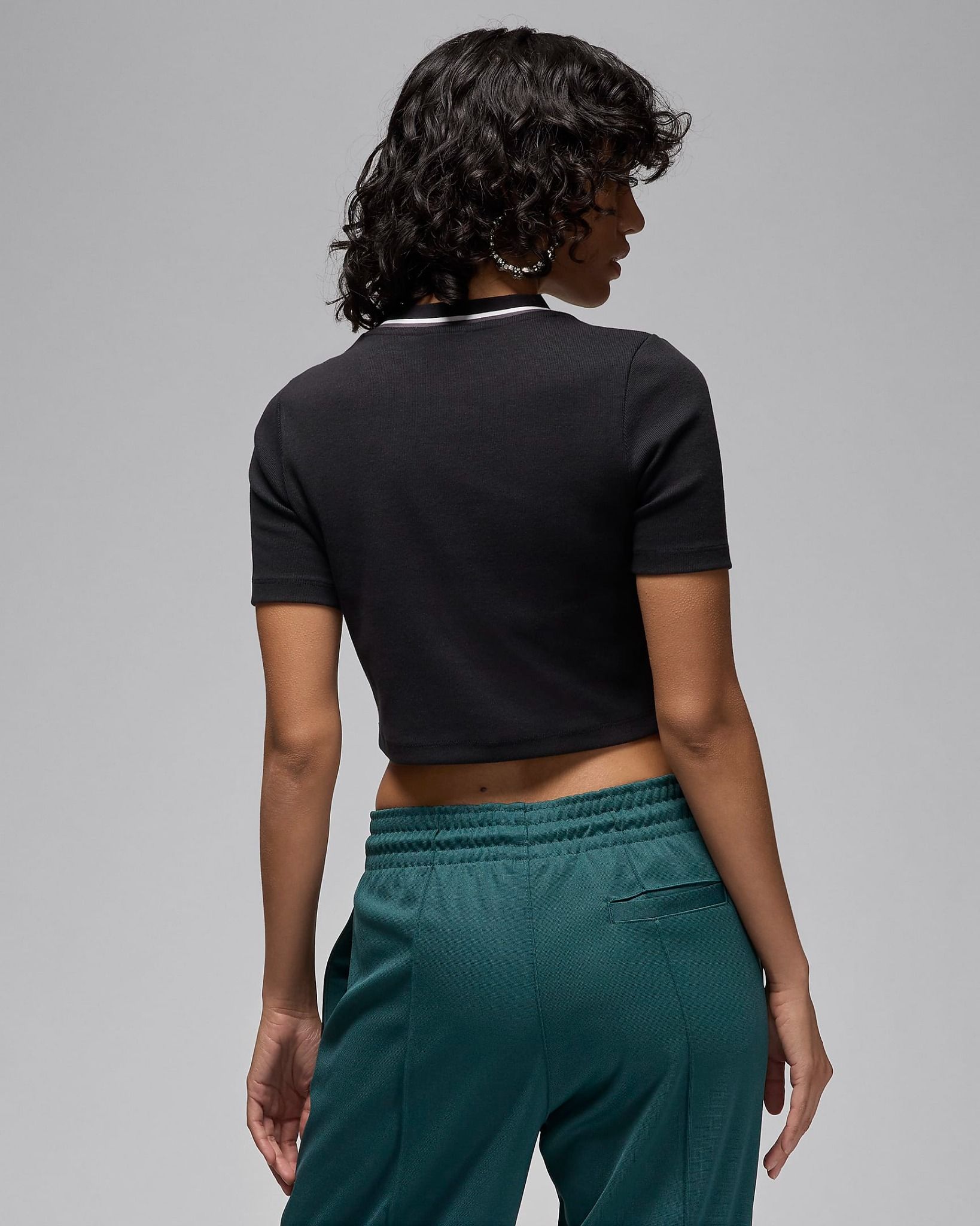 Nike - Áo tay ngắn thể thao Nữ Jordan Women's Knit Top