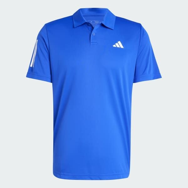 adidas - Áo thun có cổ quần vợt Nam Club 3-Stripes Polo Tennis