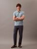 Calvin Klein - Áo polo tay ngắn nam CK Fine Knit Lyocell Blend Polo Shirt