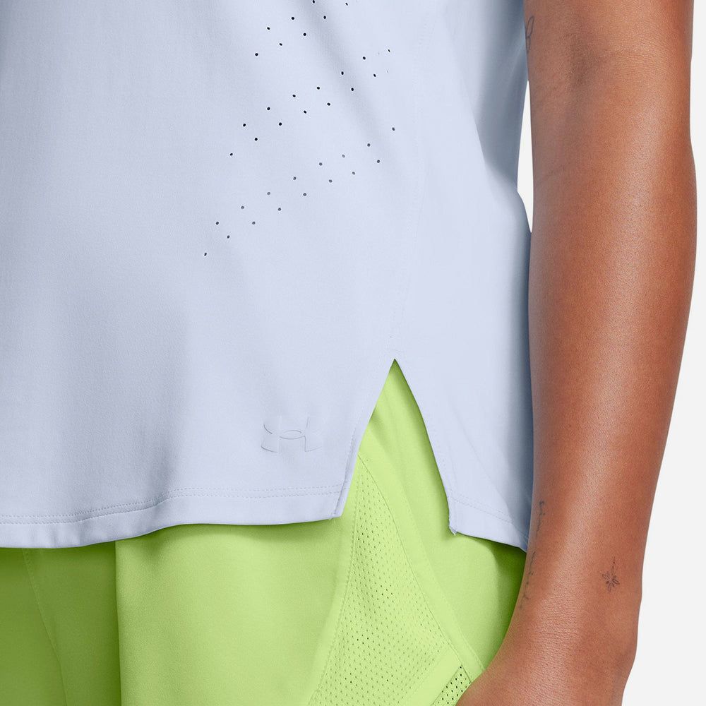 Under Armour - Áo thun tay ngắn nữ Launch Elite Running Tee