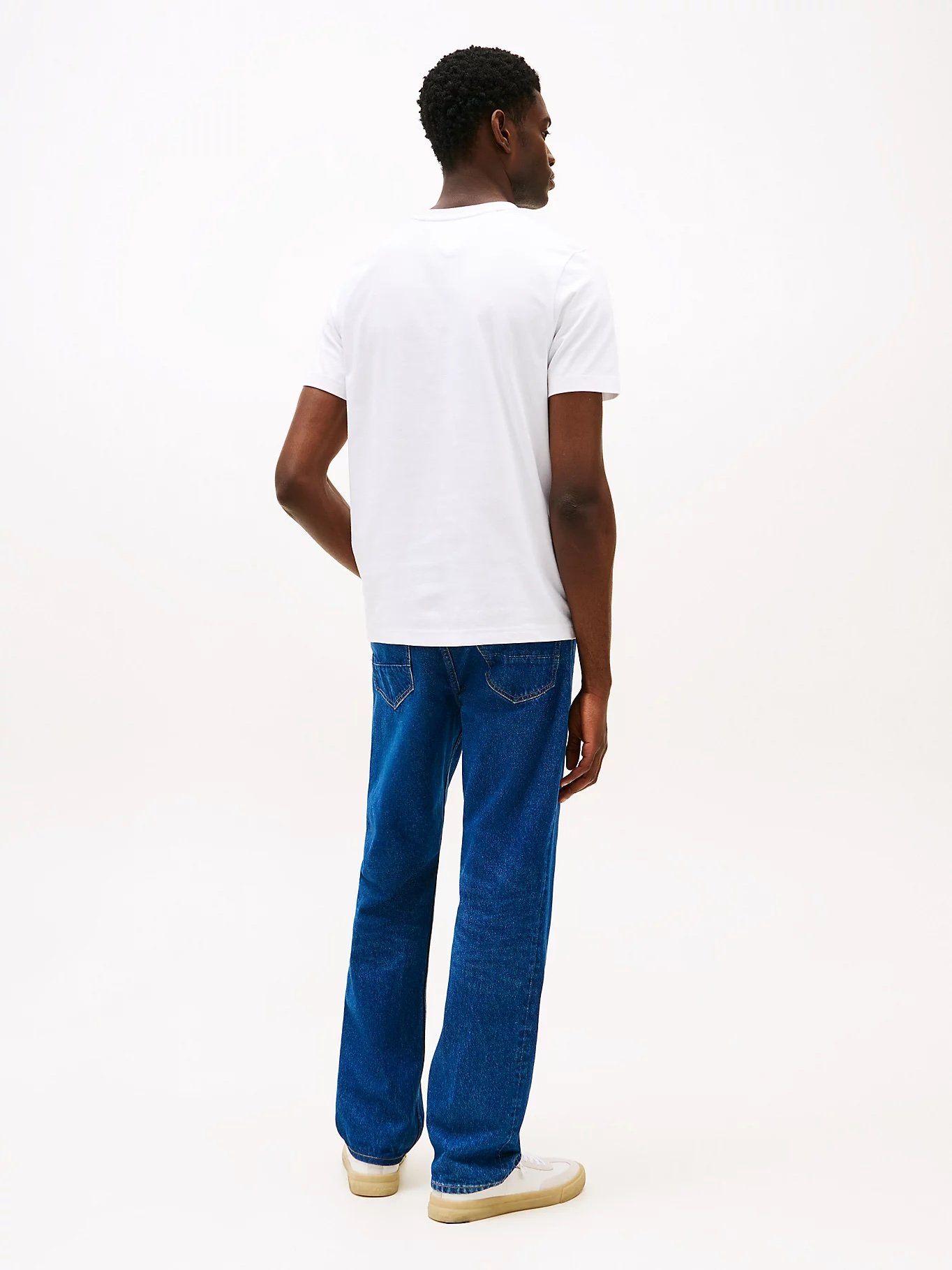 Tommy Hilfiger - Áo thun tay ngắn nam Multi-Flag Embroidery Crew Neck T-Shirt