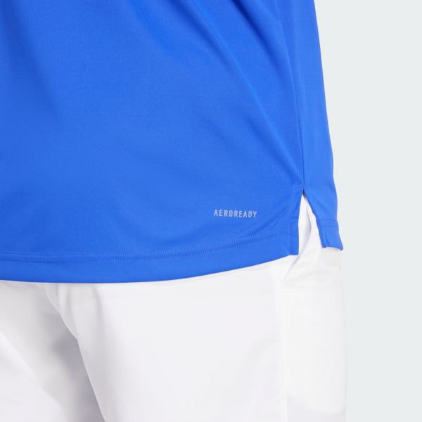 adidas - Áo thun có cổ quần vợt Nam Club 3-Stripes Polo Tennis