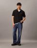 Calvin Klein - Áo polo tay ngắn nam CK Monogram Pique Polo