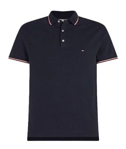 Tommy Hilfiger - Áo polo tay ngắn nam 1985 Tipped Slim Polo