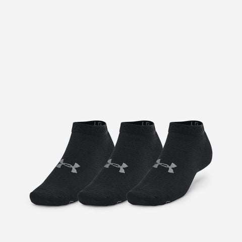 Under Armour - Bộ ba đôi Vớ tất nam nữ Essential Low Cut 3Pk Training Socks