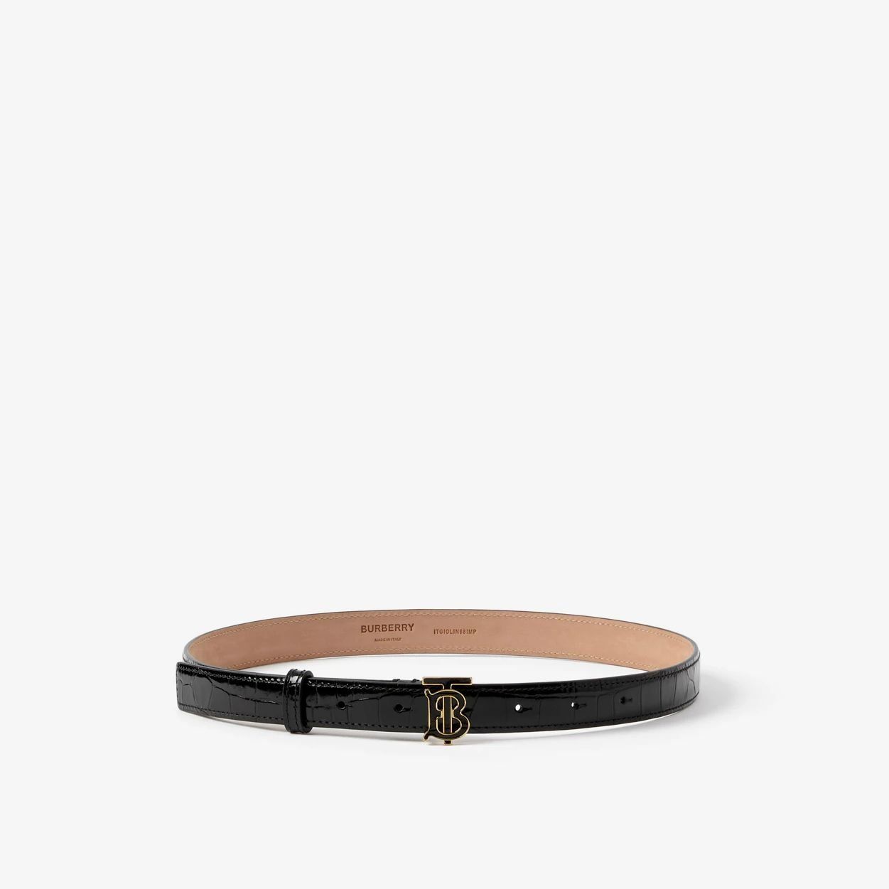 Burberry - Dây nịt nữ embossed leather tb belt for women