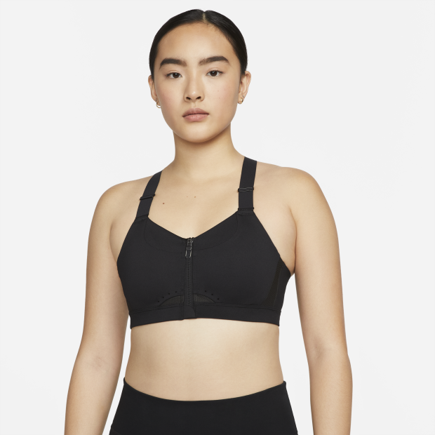 Nike - Ấo ngực hỗ trợ cao Nữ Nike Alpha Women's High-Support Padded Zip-Front Sports Bra
