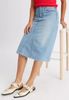 Levi's - Váy jeans nữ Women's High-Rise A-Line Deconstructed Skirt