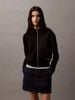 Calvin Klein - Áo khoác ấm CK nữ Half Milano Zip Bomber With Cotton