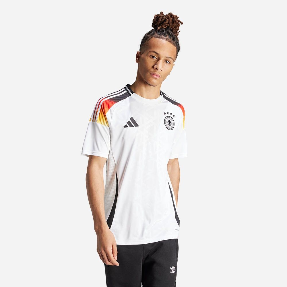 adidas - Áo tay ngắn đá banh Nam Men's Adidas Germany 24 Home Jersey