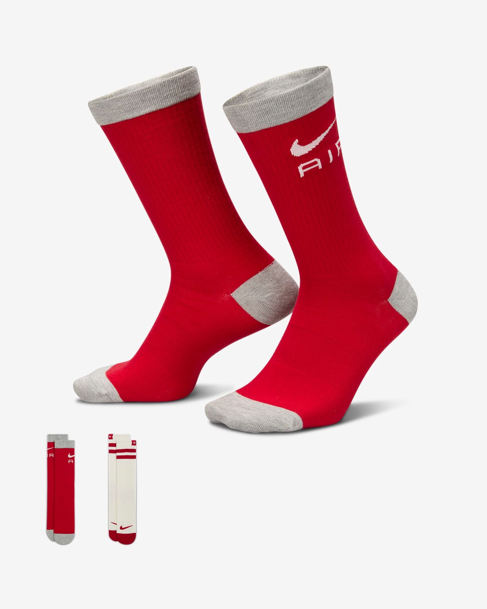 Nike - Bộ 2 đôi Vớ thể thao Nam Nữ Nike Everyday Essentials Crew Socks (2 Pairs)