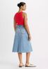 Levi's - Váy jeans nữ Women's High-Rise A-Line Deconstructed Skirt