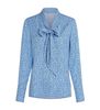 Tommy Hilfiger - Áo thời trang tay dài nữ Fluid Viscose Bow Long BLOUSE