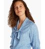 Tommy Hilfiger - Áo thời trang tay dài nữ Fluid Viscose Bow Long BLOUSE