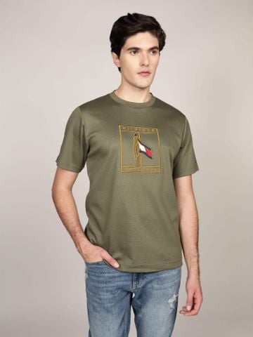 Tommy Hilfiger - Áo thun tay ngắn nam Interlock Pique Icon Tee