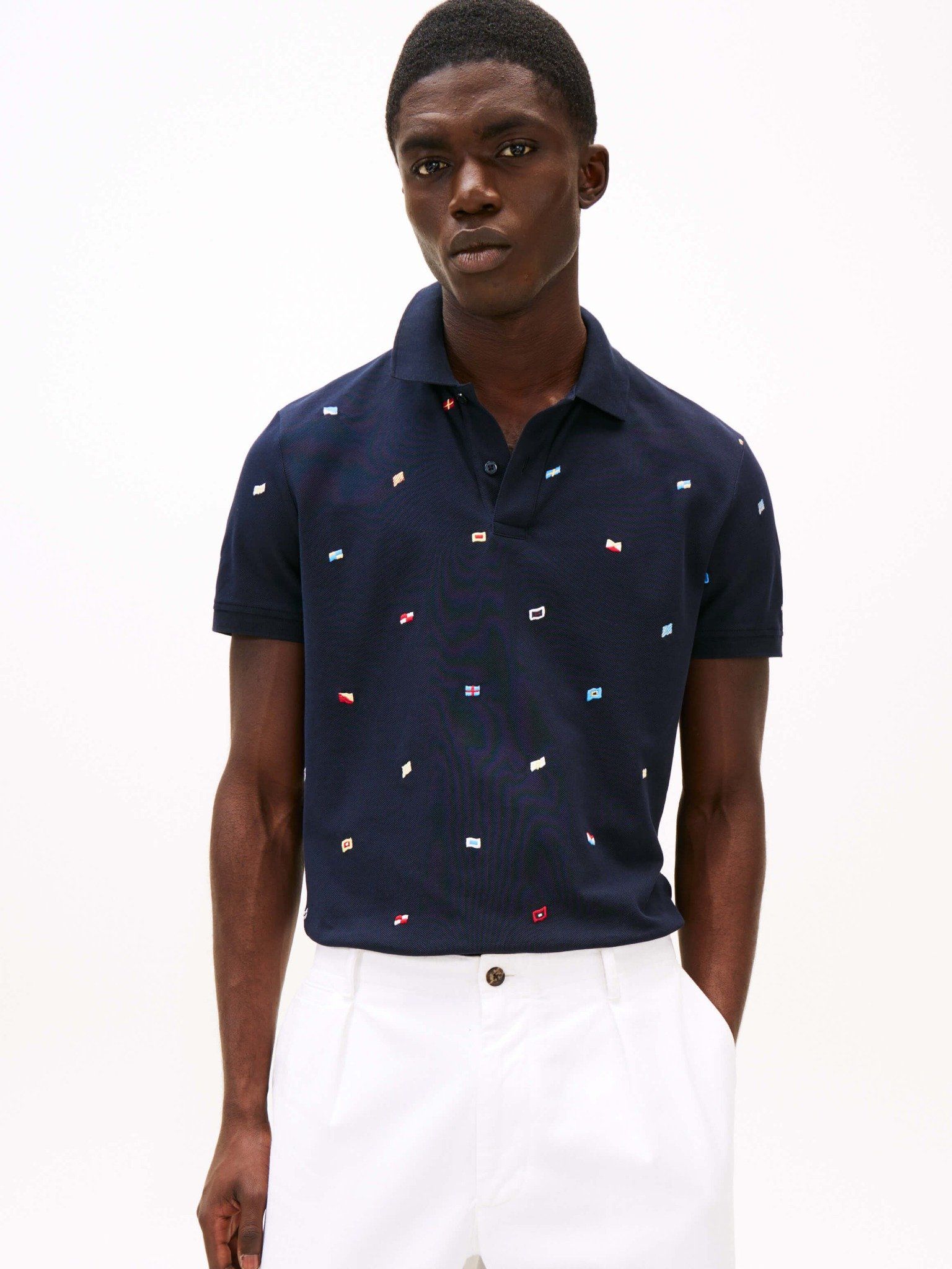 Tommy Hilfiger - Áo polo tay ngắn nam TH Critter Regular Polo