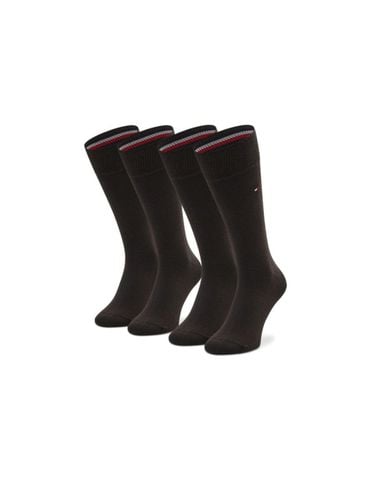 Tommy Hilfiger - Bộ 2 đôi vớ cổ cao nam TH Men's Sock Classic 2P