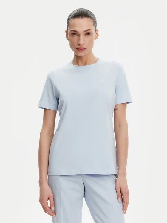 Tommy Hilfiger - Áo thun tay ngắn nữ Regular Contrast Flag Slim Tee