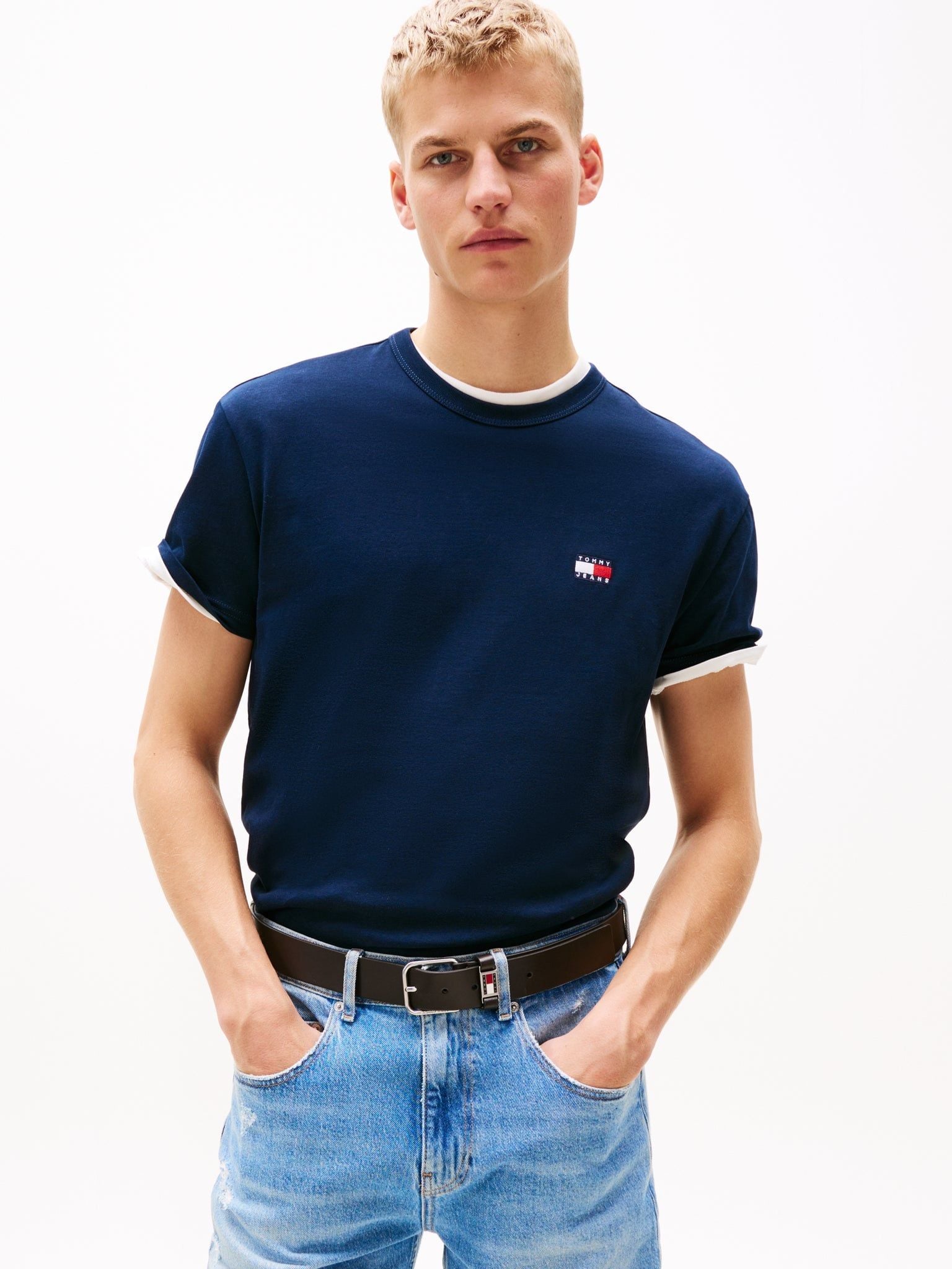 Tommy Hilfiger - Áo thun tay ngắn nam TH Regular Badge Tee