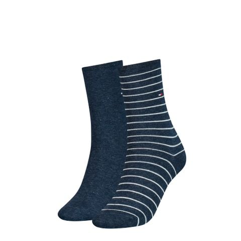 Tommy Hilfiger - Bộ 2 đôi vớ cổ cao nữ TH Women's 2P Socks