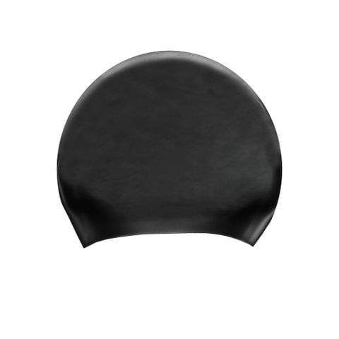 Speedo - Nón bơi nam nữ Long Hair Cap Au Black Swimming - 3