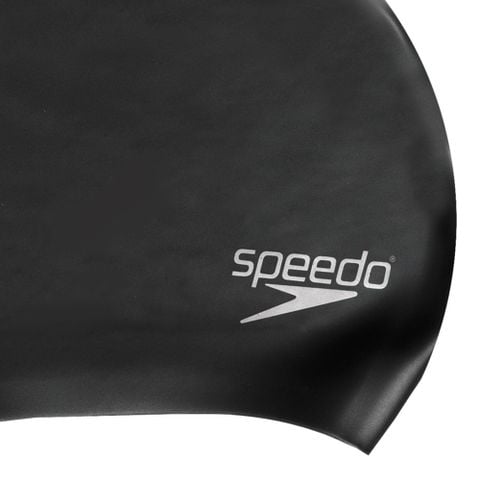 Speedo - Nón bơi nam nữ Long Hair Cap Au Black Swimming - 2