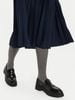 Tommy Hilfiger - Đầm polo tay ngắn nữ Women's Navy Blue Gold Btn Mix Polo Dress