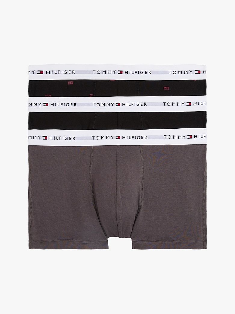 Tommy Hilfiger - Bộ 3 quần lót nam TH 3P Trunk Print