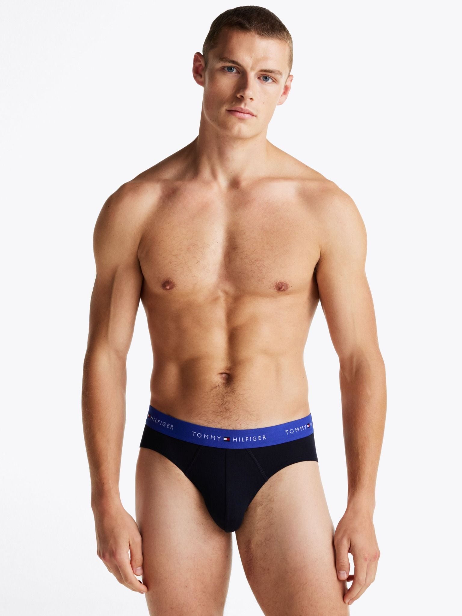 Tommy Hilfiger - Bộ ba quần lót nam 3-Pack Logo Waistband Briefs