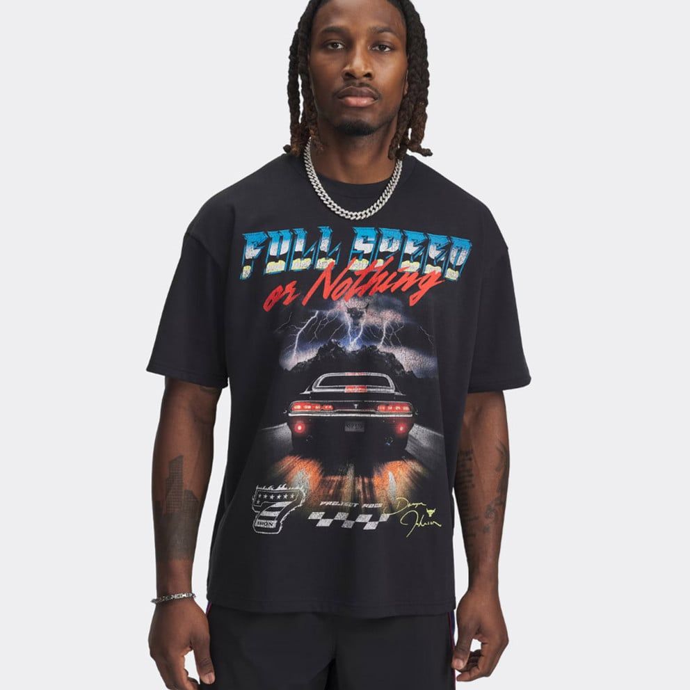 Under Armour - Áo thun thể thao nam Project Rock Tee Lifestyle