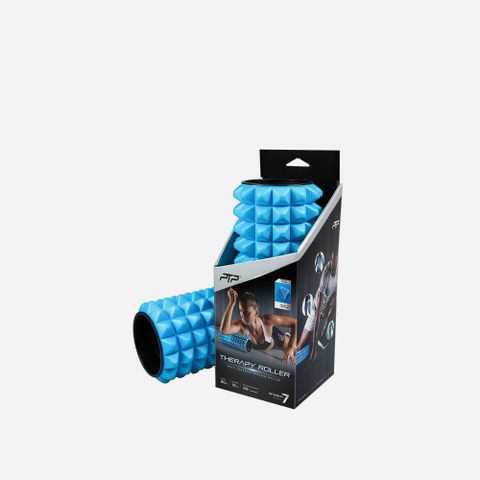 Ptp - Trục lăn tập giãn cơ nam nữ Massage Therapy Roller Soft Cyan Blue Training - 2