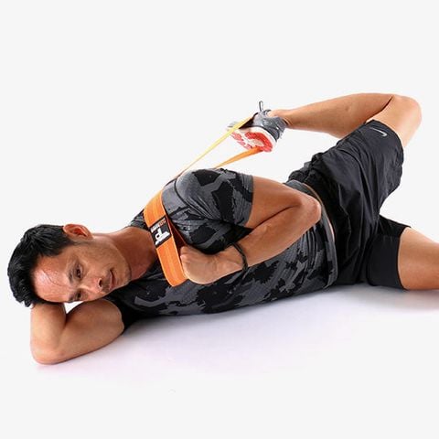 Ptp - Dụng cụ kháng lực tập gym nam nữ Flexiband Medium Fitness CO-FB