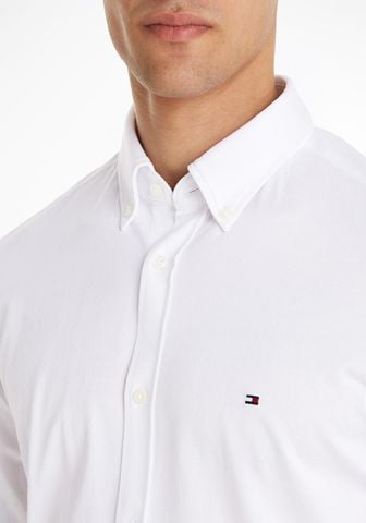 Tommy Hilfiger - Áo sơ mi tay dài nam 1985 Knit Solid Slim Fit Shirt - 3
