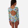 Oneill - Đồ bơi bé gái Girls' Sami Floral Twist Back Surf Suit