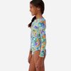 Oneill - Đồ bơi bé gái Girls' Sami Floral Twist Back Surf Suit