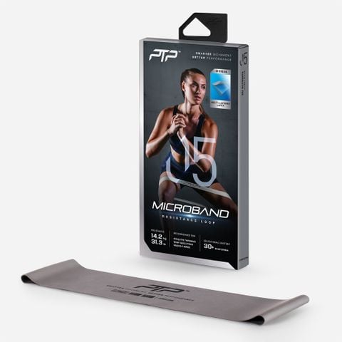 Ptp - Dụng cụ kháng lực tập gym nam nữ Microband Ultimate Silver