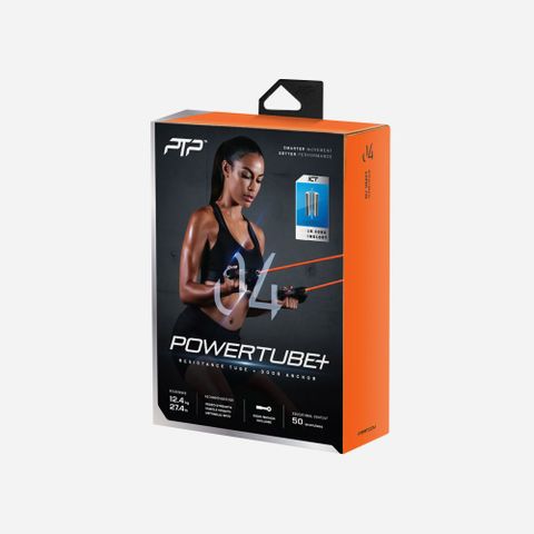 Ptp - Dây tập đàn hồi nam nữ Powertube+ Heavy Orange Training - 2